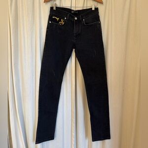 Versace Charcoal Denim Jeans